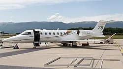 Learjet 75 aircraft